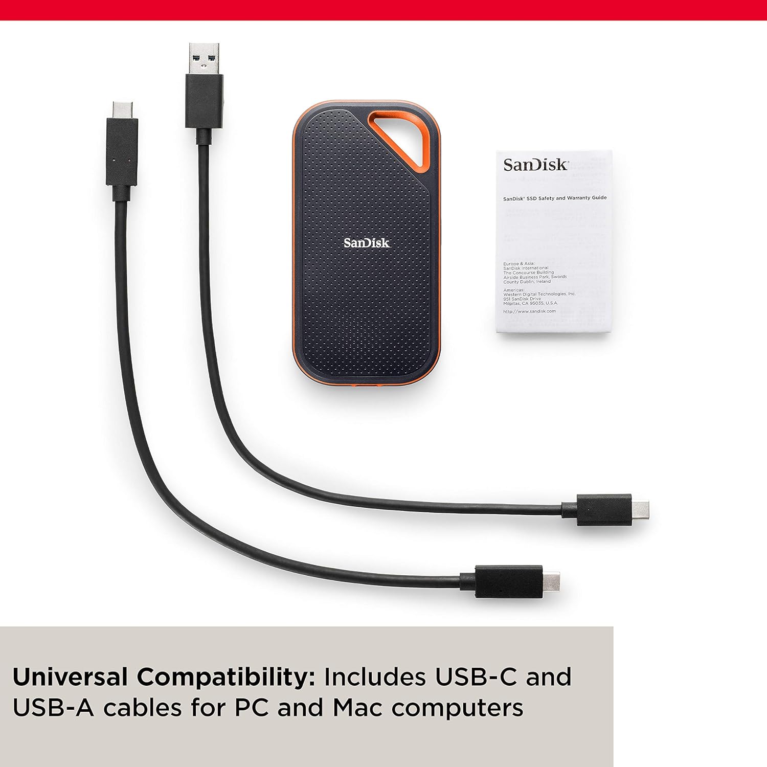 SanDisk Extreme PRO 2TB Portable SSD - Up to 2000MB/s - USB-C, USB 3.2 Gen SanDisk Extreme PRO 2TB Portable SSD - Up to 2000MB/s - USB-C, USB 3.2 Gen